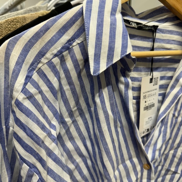 ZARA button up shirt XS - Picture 3 of 4